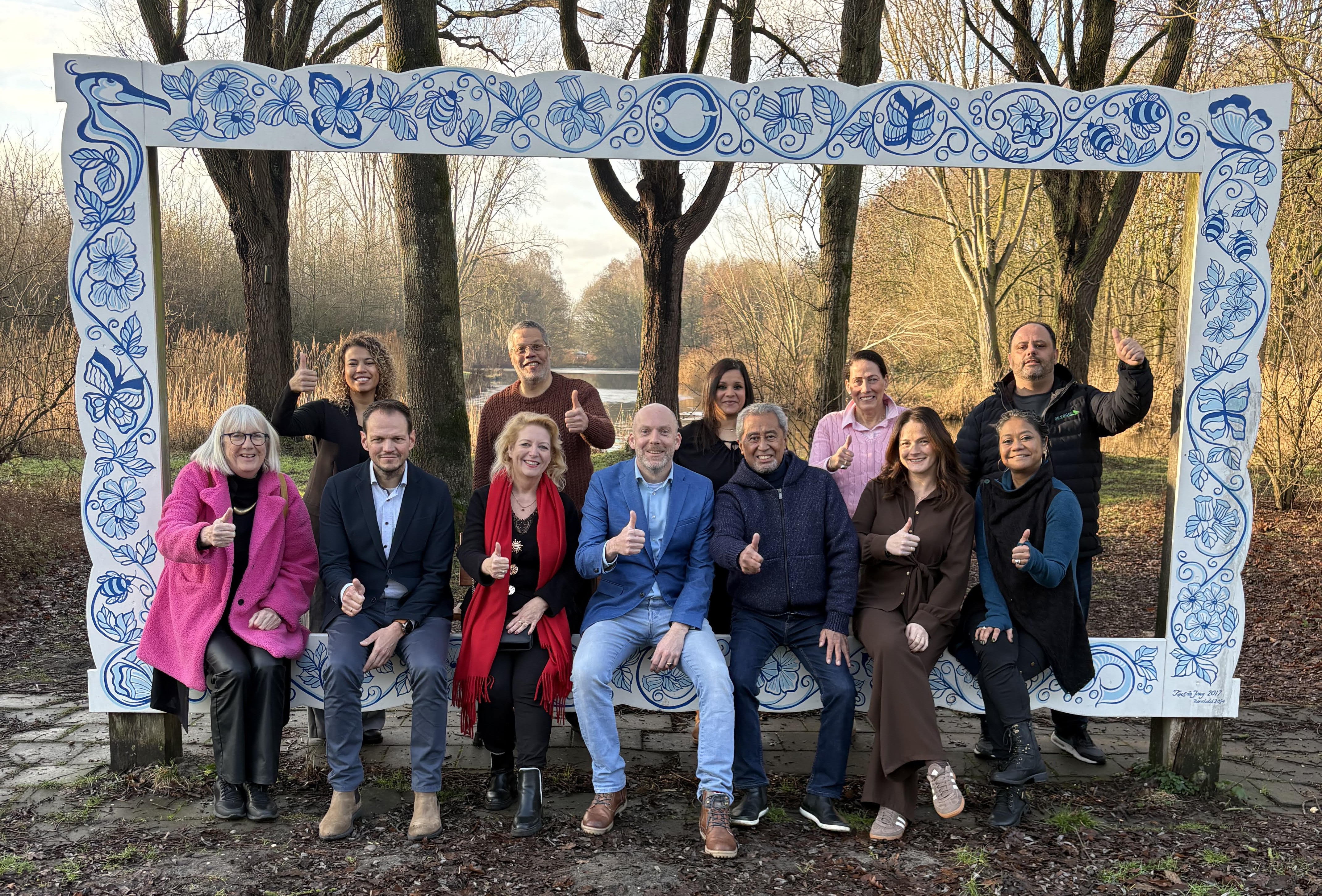 Groepsfoto kandidaten